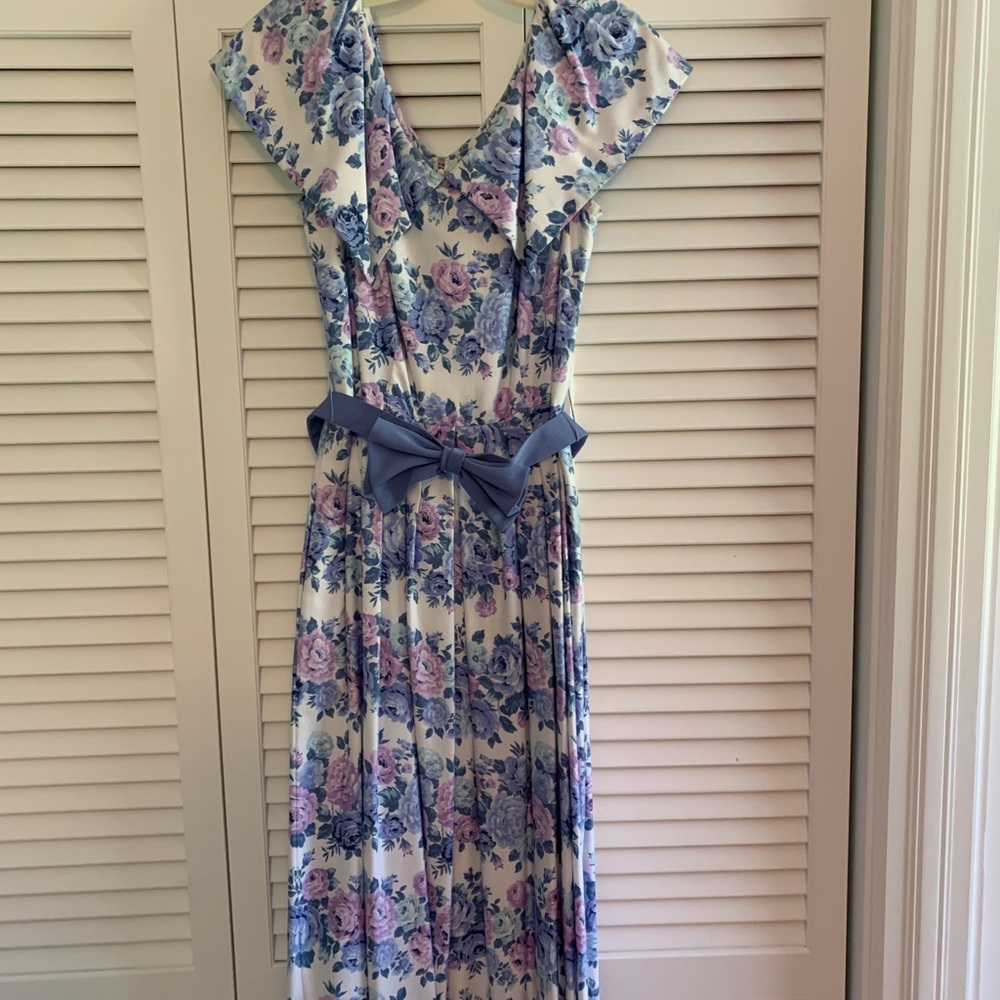 1990 vintage floral dress like new